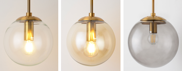 Nordic Glass Ball Wall Light