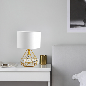 Diamond Fabric Table Light