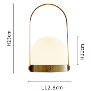 Hand-carried Basket Table Light