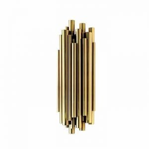 Gold Aluminum Brubeck Wall Lamp