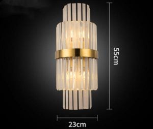Modern Luxury Crystal Wall Lamp