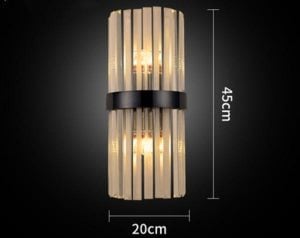 Modern Luxury Crystal Wall Lamp