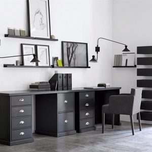 Concise Black Wall Lamp