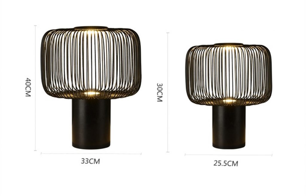 Birdcage Table Light