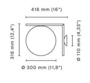 IC Lights Wall/Ceiling Light