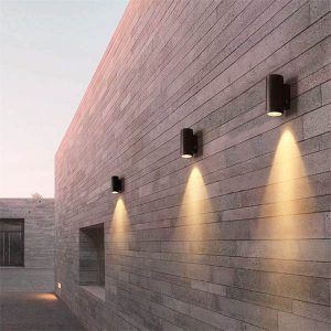 Cylinder Outdoor LED Wall Light